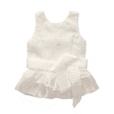 Girls White Dress Set