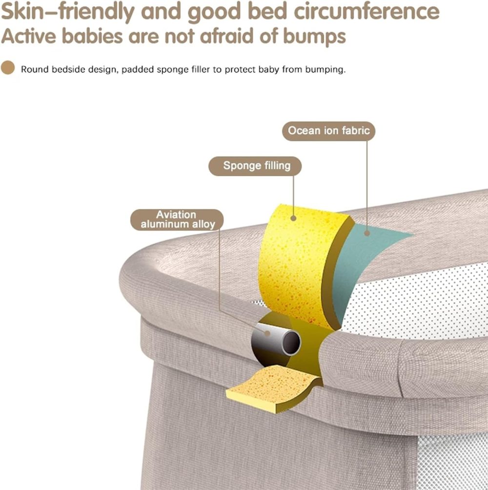 Kidilo BJJ-508L Baby Bassinet