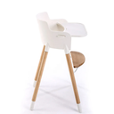 High Chair With Wooden Footrest 