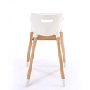 High Chair With Wooden Footrest 