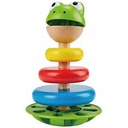 Hape MR. frog stacking rings