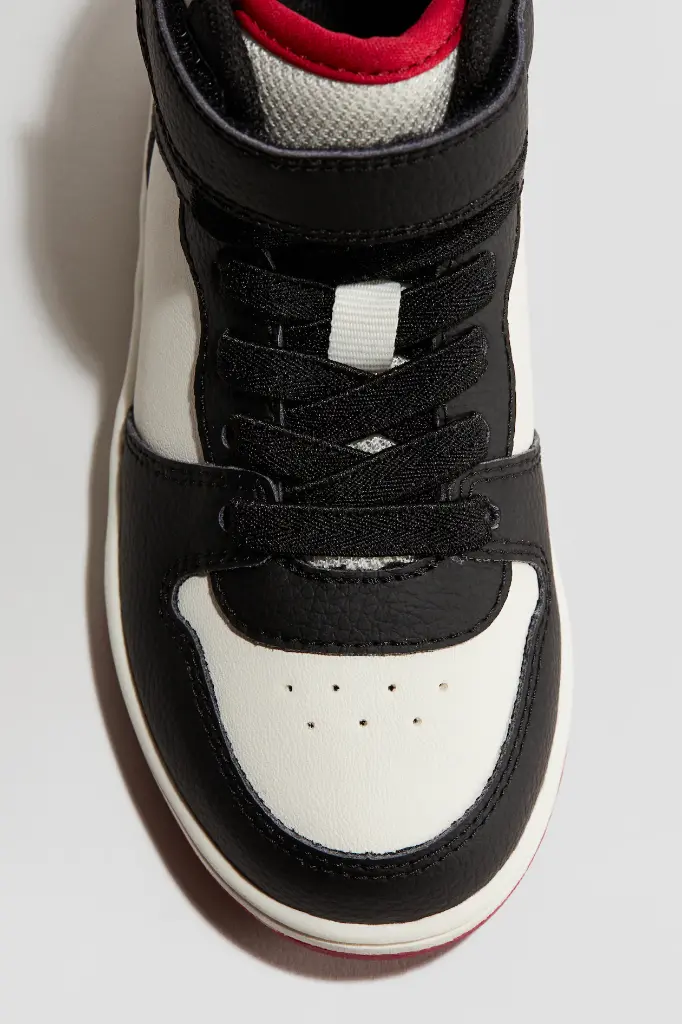 H&M Black & White High Top Sneakers