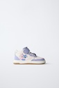 Zara Stitch High Top Sneakers 