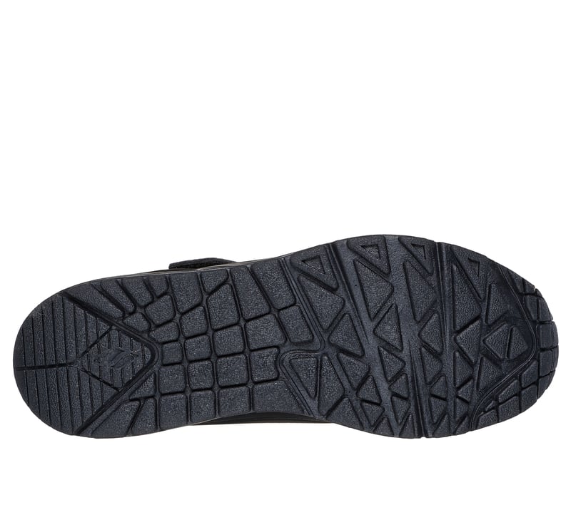Skechers Kid's Girl's   Uno Gen 1 Sneakers (Black & Gold)