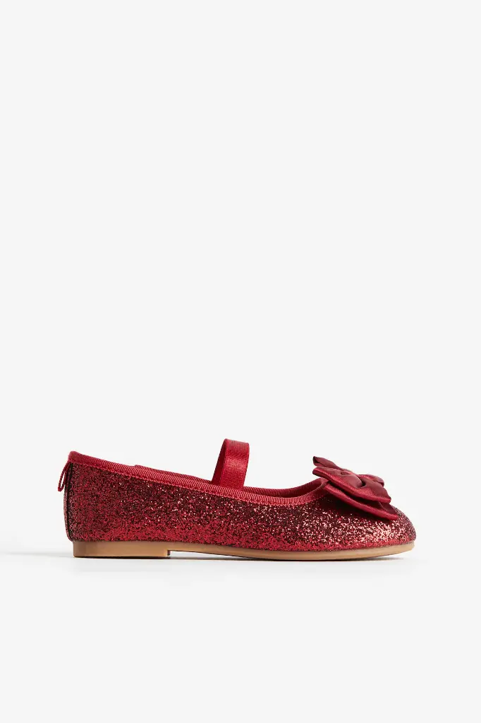 H&M Girls Glitter Shoes