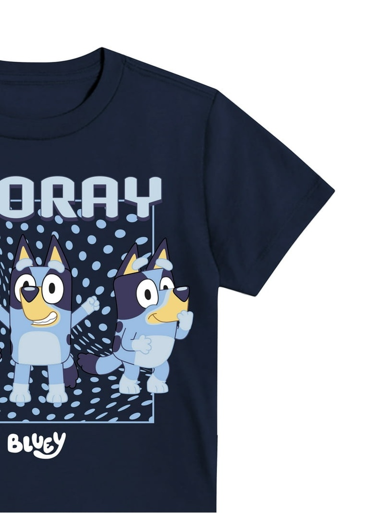 Bluey Navy Blue T-shirt (Hooray)
