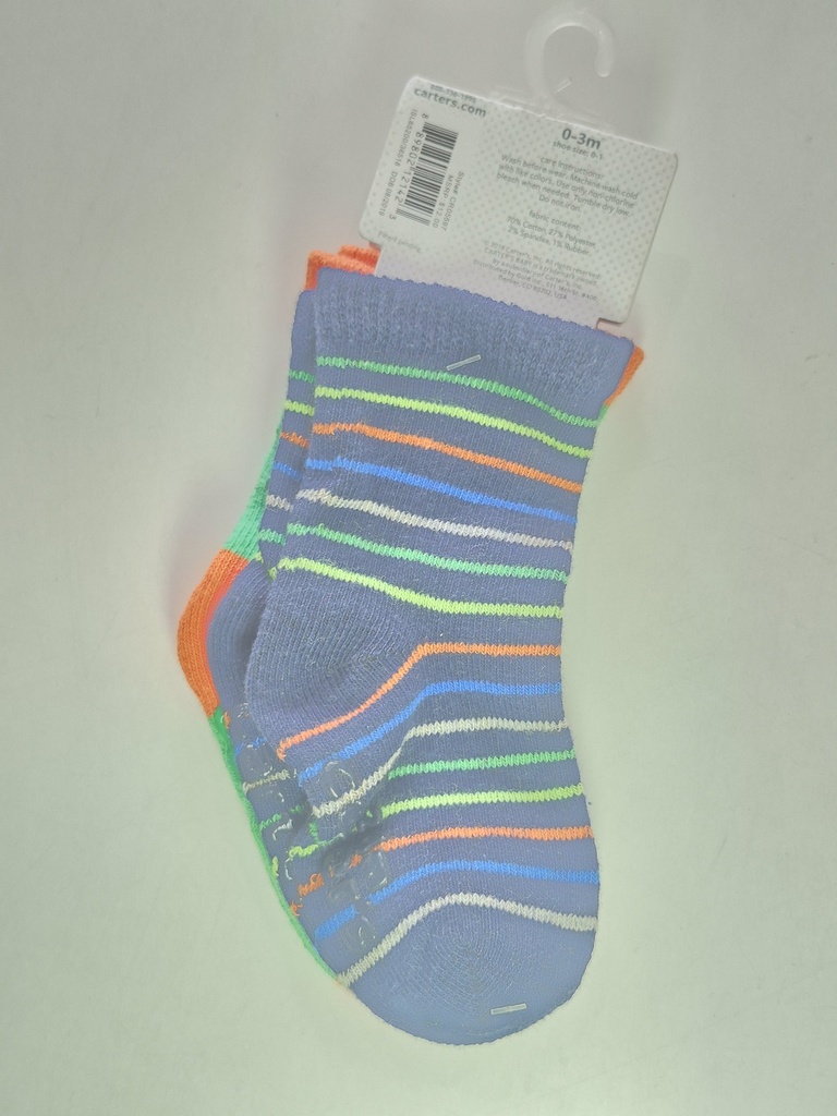Carter's 2 Pairs Of Socks (12-24m)