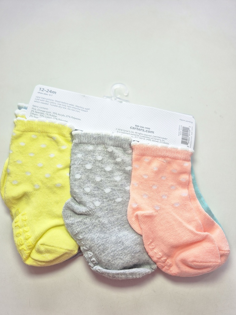 Carter's 6 Pairs Of Socks Boys (12-24m)
