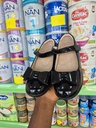 Girls Black School Shoes