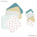 Sunnozy  Wash Cloth 10pcs Set 