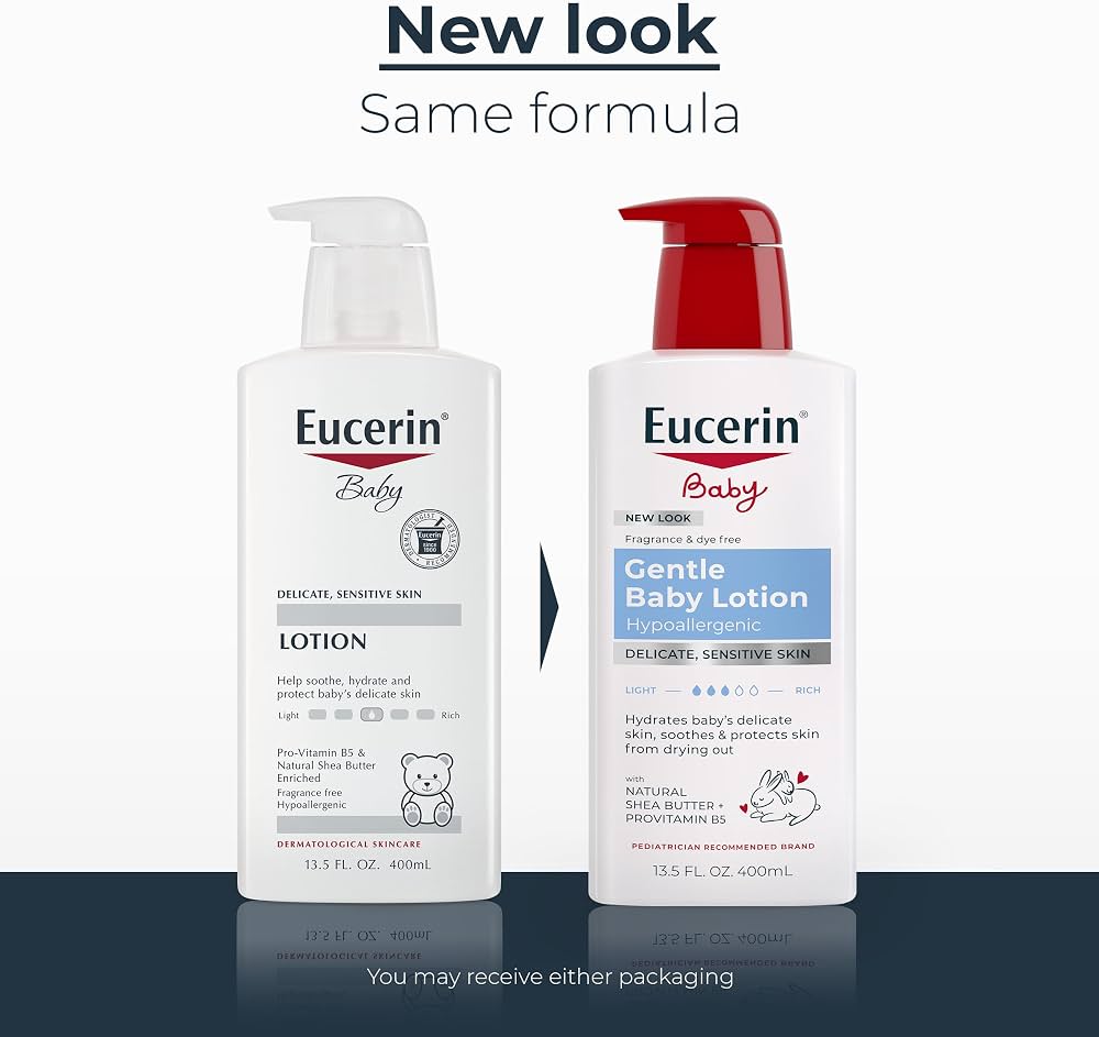 Eucerin Gentle Baby Lotion 13.5 Oz (400ml)