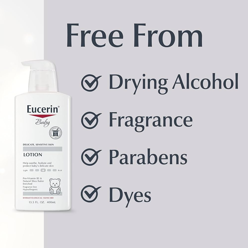 Eucerin Gentle Baby Lotion 13.5 Oz (400ml)
