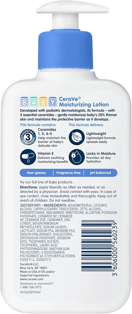 Cerave Moisturing Lotion 8 Oz (237ml)