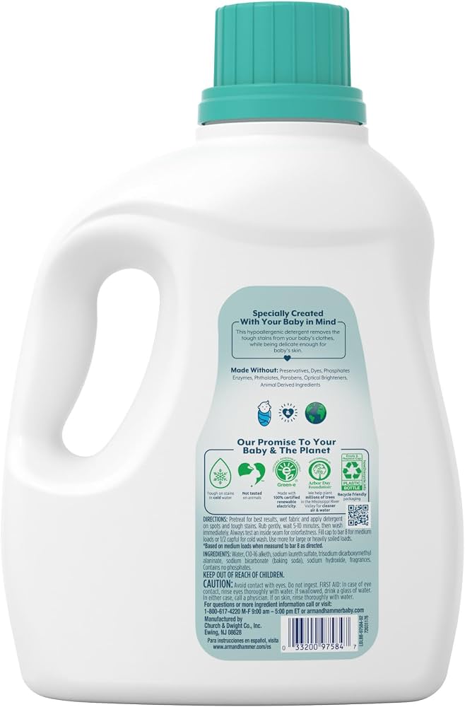 Arm & Hammer Hypoallergenic Detergent 