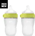 Como tomo Double Silicon Feeding Bottle