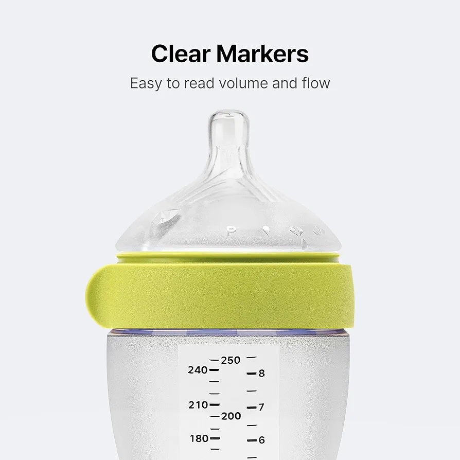 Como tomo Double Silicon Feeding Bottle