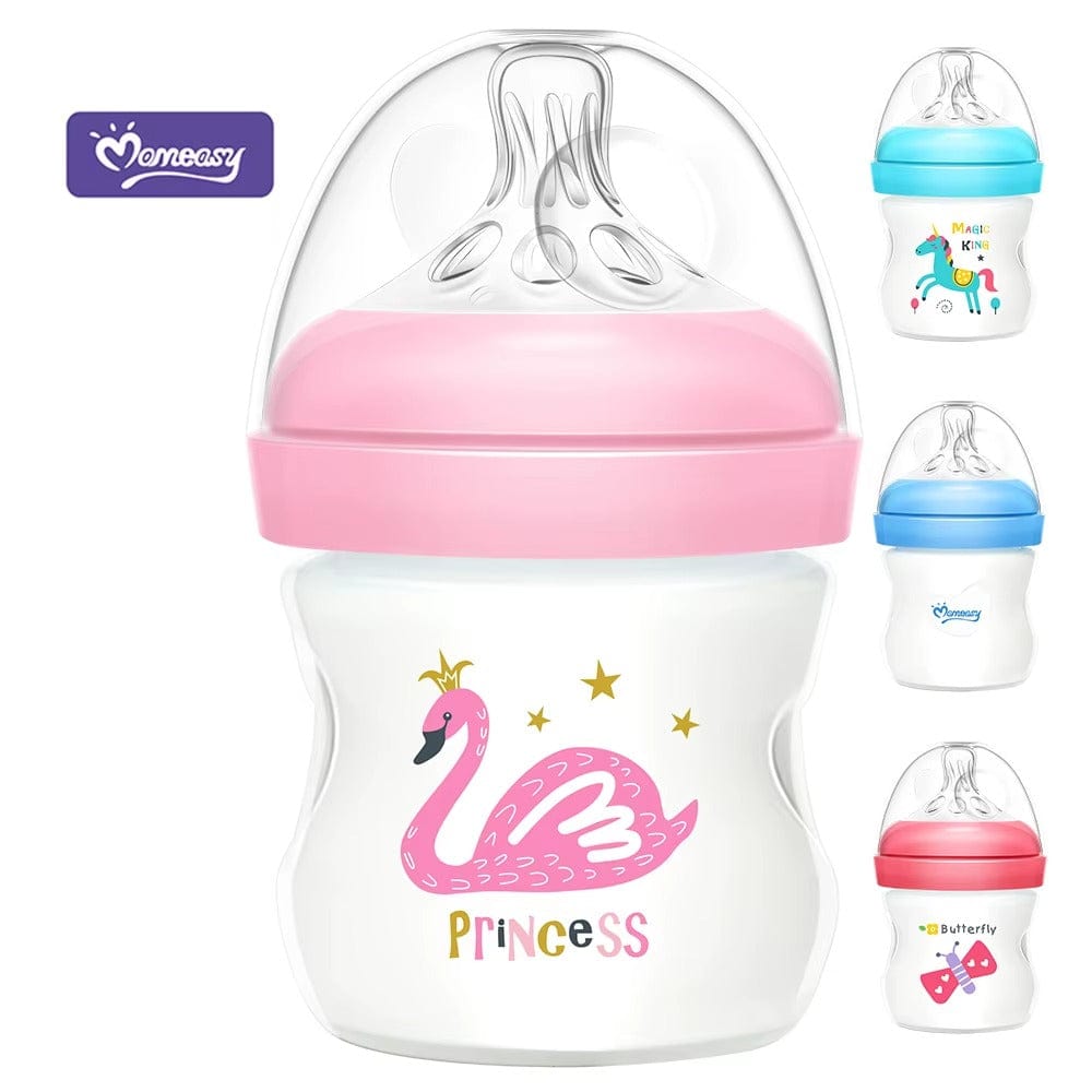 Momeasy Wide- Neck PP Feeding Bottle With Anti-Colic Nipple 