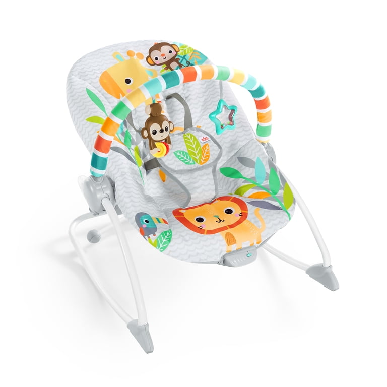 Bright Starts Safari Blast Infant To Toddler Rocker 