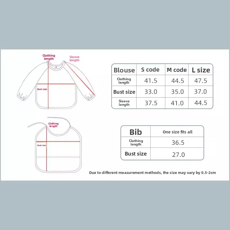 Toddler Wearable Cover All Bib