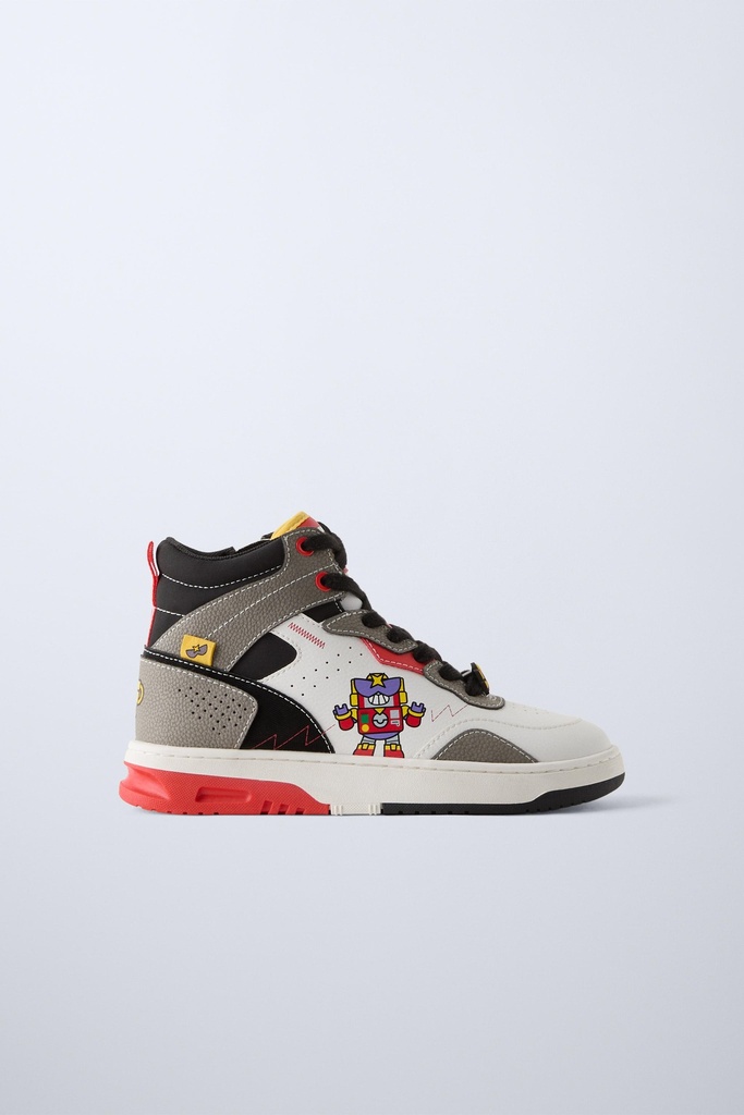 Zara Kid's Brawl Stars High-Top Sneaker 