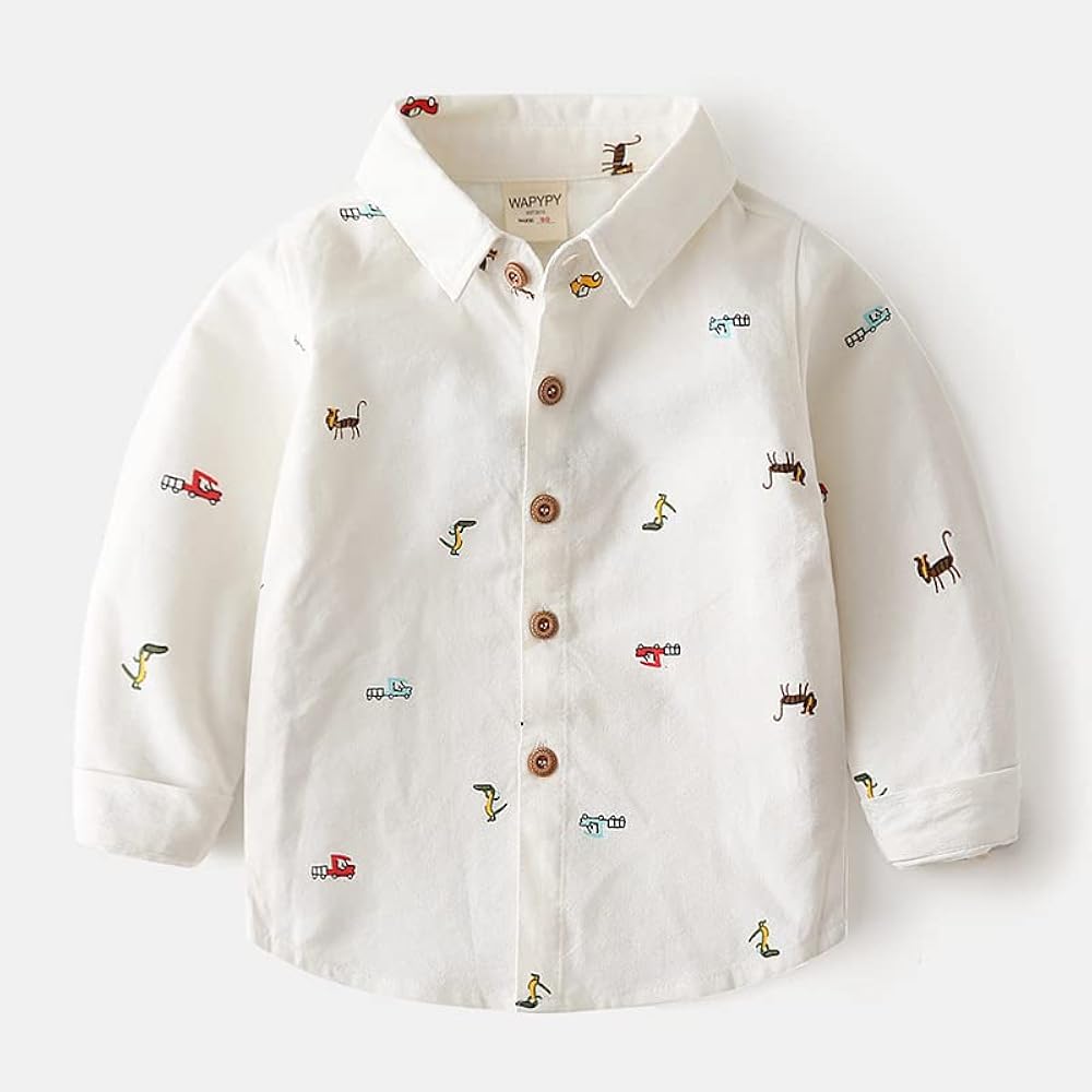 Wapypy Boys Long Sleeve Shirt 