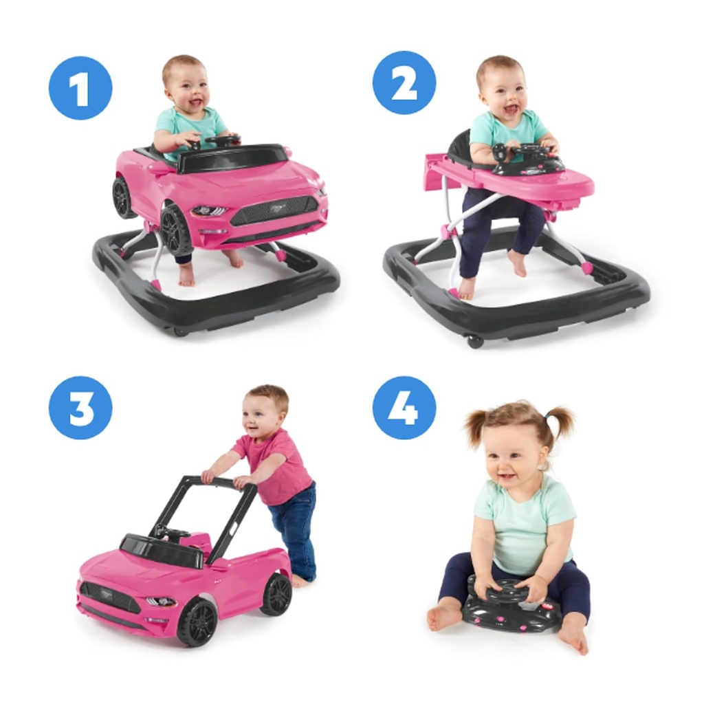 Bright Starts Ford Mustang 4 In 1 Walker 