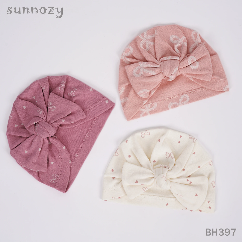 Sunnozy Baby Girls 3pcs Set Hat 