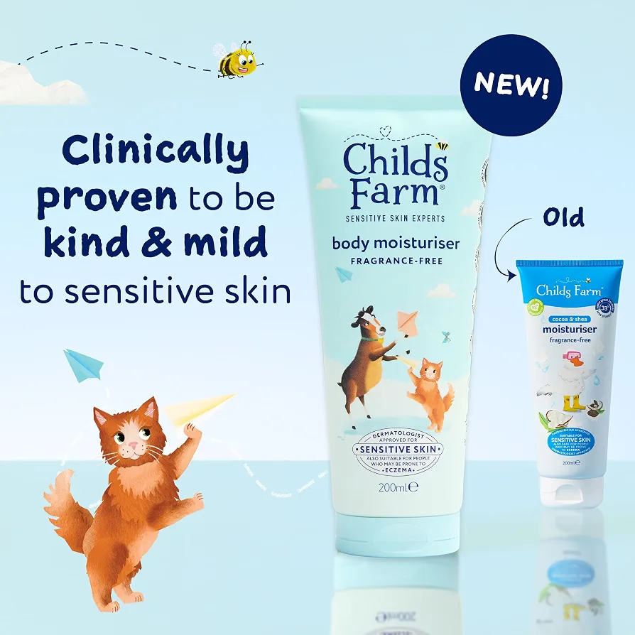 Childs Farm Sensitive Skin Expert Body Moisturiser 