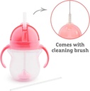 Munchkin Any Angle Weighted Straw Cup 7oz