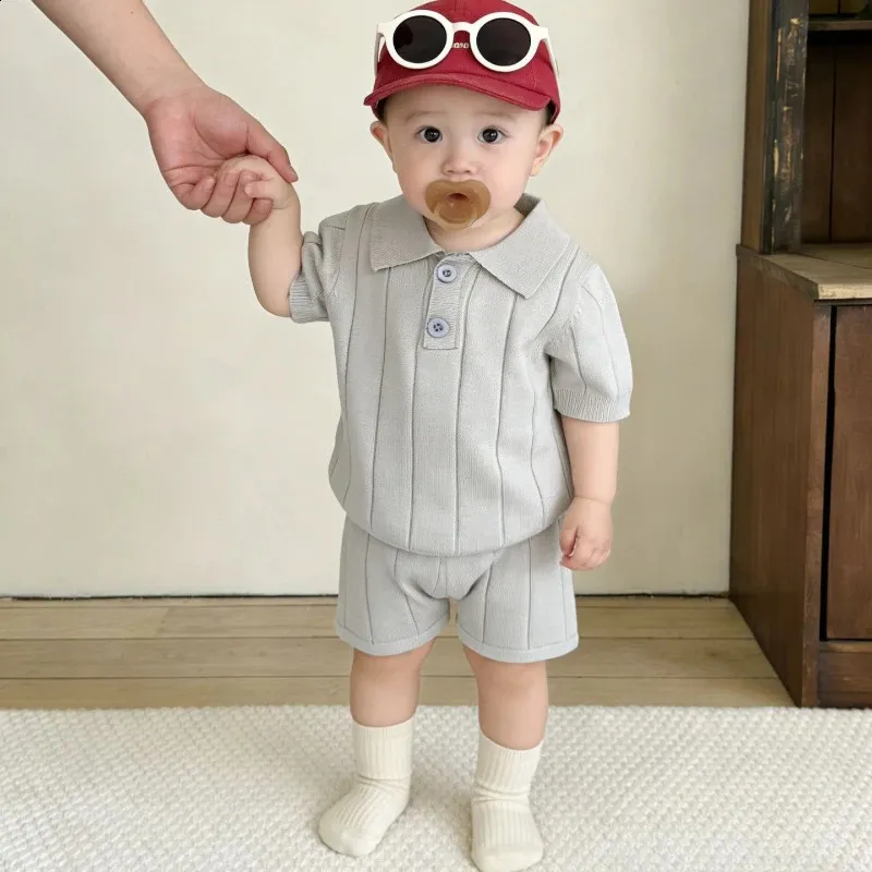 Knittered Polo Shirt 