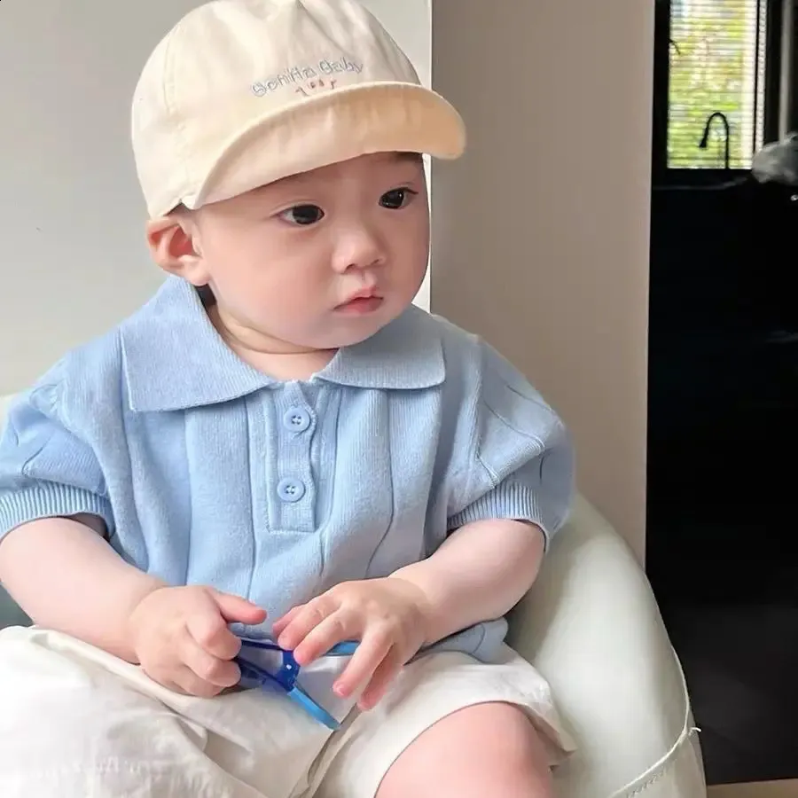 Knittered Polo Shirt 