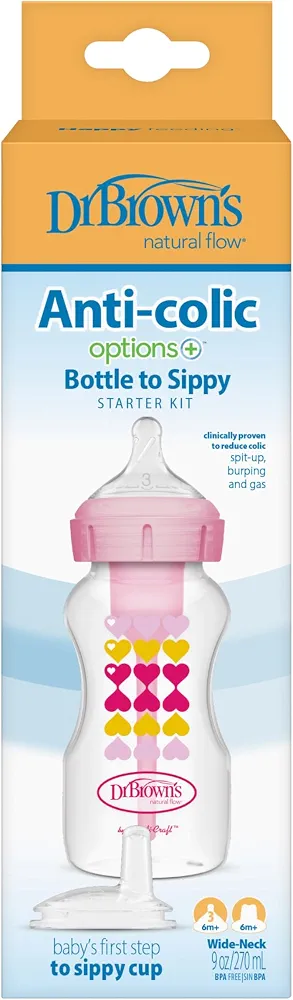 Dr Browns Anti-colic Bottle To Sippy Starter Kit