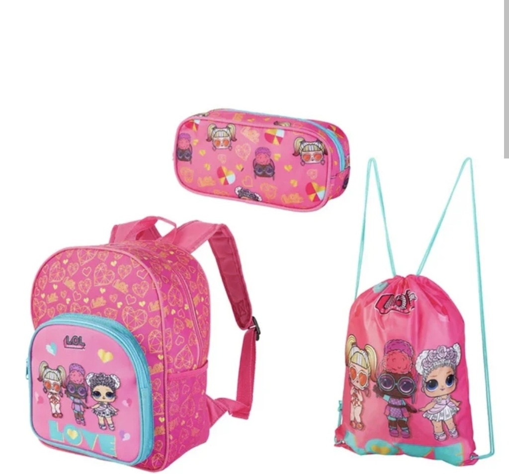 Kid's Multi-Colored Backpack 