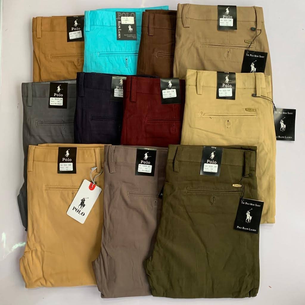 Khaki trousers
