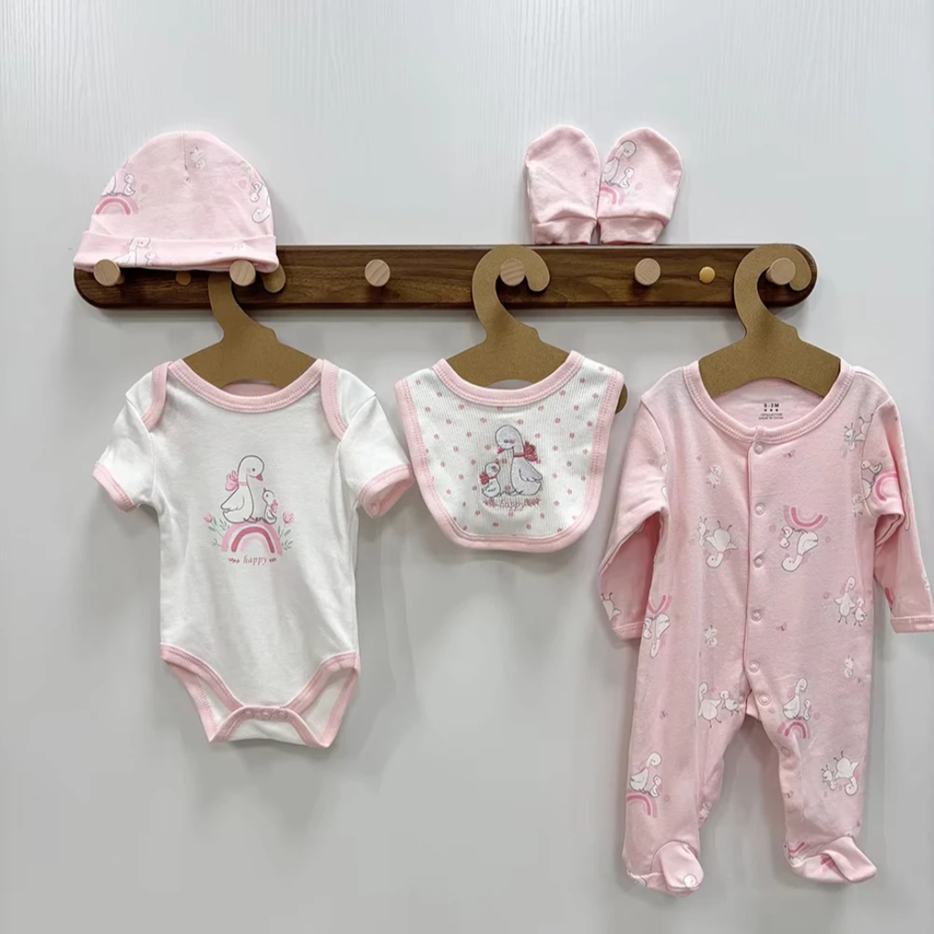 Sunnozy 5pcs Set Sleepwear