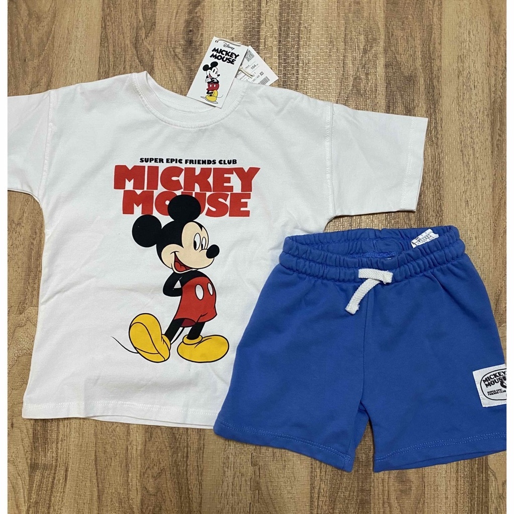 Zara 2pcs Set Boys Outfit (Mickey Mouse)