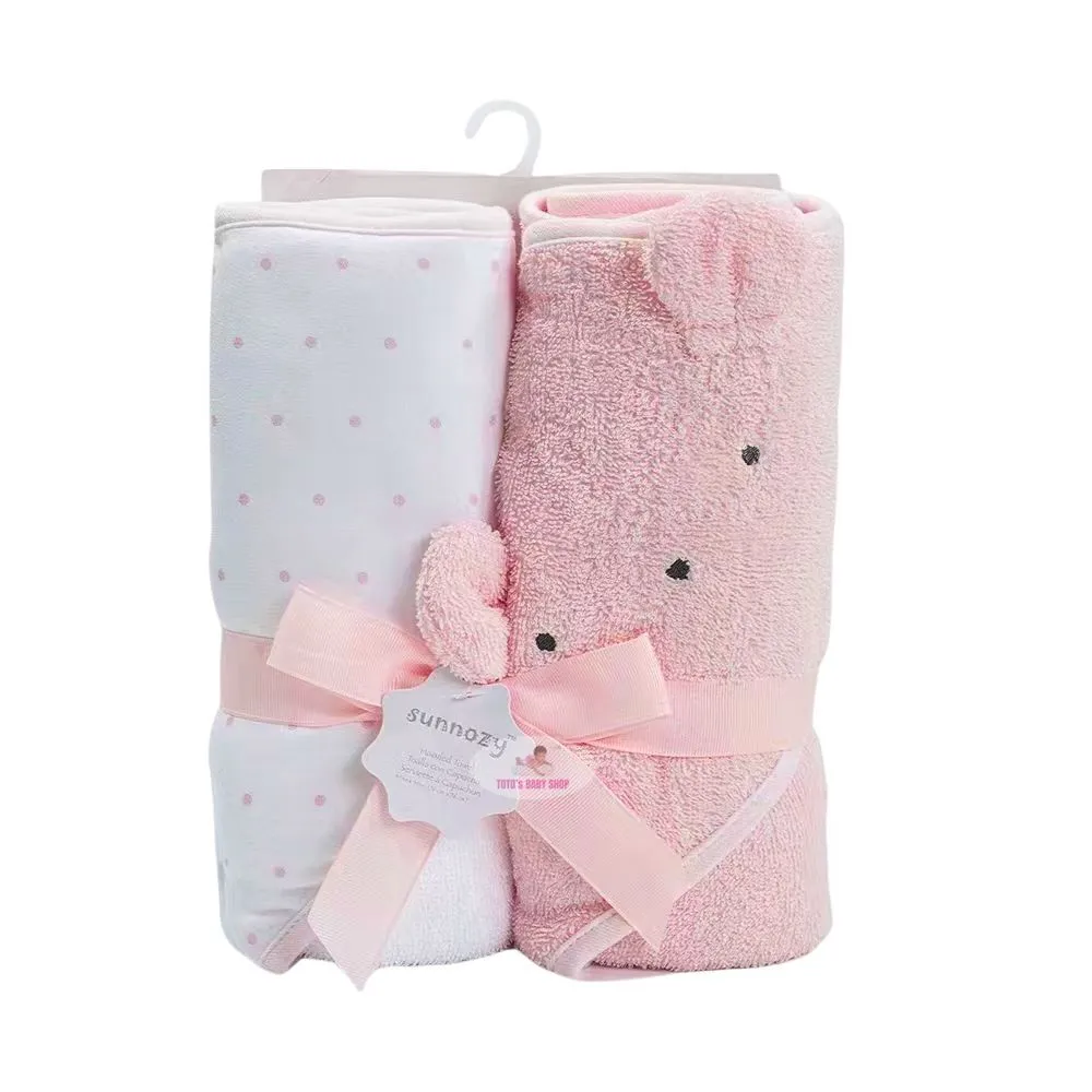 Sunnozy Hooded Towel 2 pcs