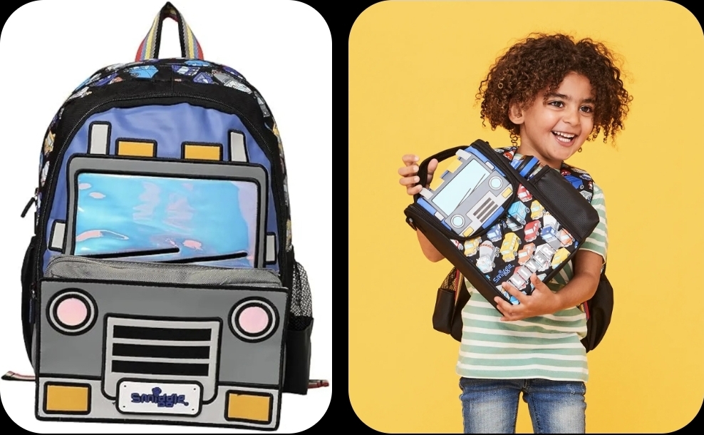 Smiggle Boys Toddler Backpack Set 