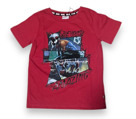 Disney Marvel Red Spiderman T-shirt (Beyond Amazing)
