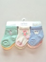 Carter's 6 Pairs Of Socks Girls (0-3m)