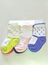 Carter's 6 Pairs Of Socks Girls (3-12m)