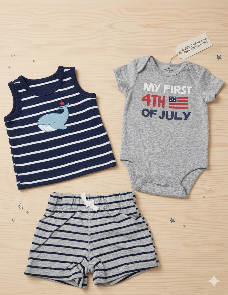 Carter's 3pcs Set(3m) 