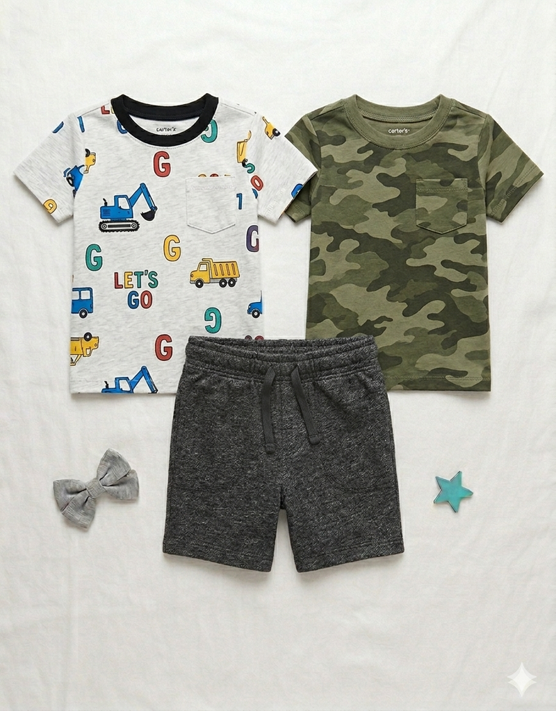 Carter's 3pcs Set Girls(12m) 