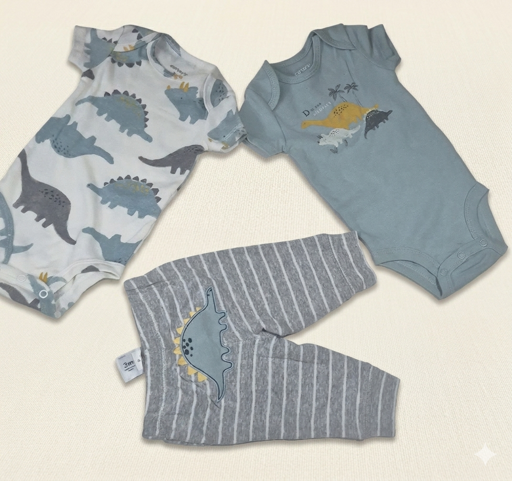 Carter's 3pcs Set Boys (3m)