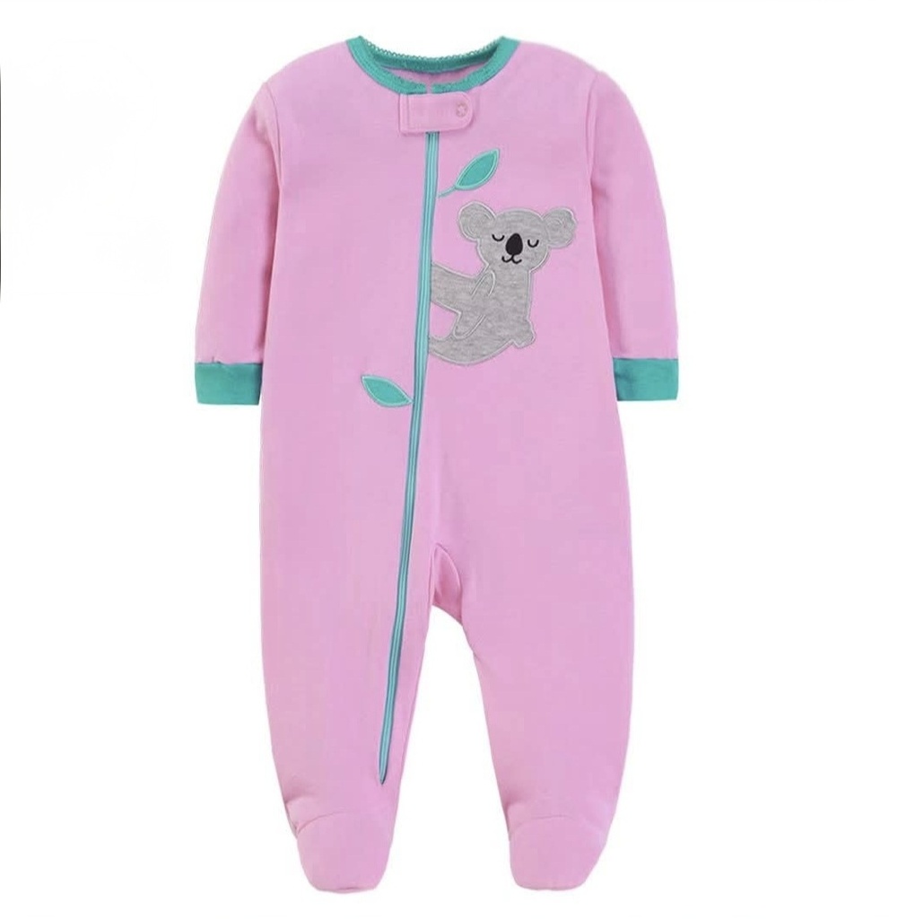 Carter's Single Sleepsuit Girls(Pink With Koala Design)