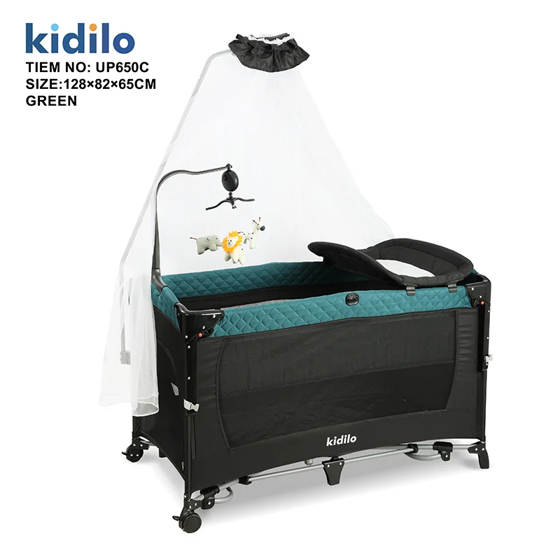 Kidilo UP650C Baby Bed With Net 
