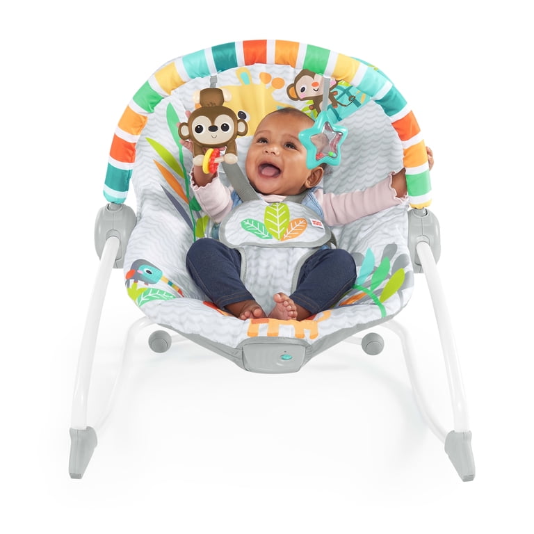 Bright Starts Safari Blast Infant To Toddler Rocker 