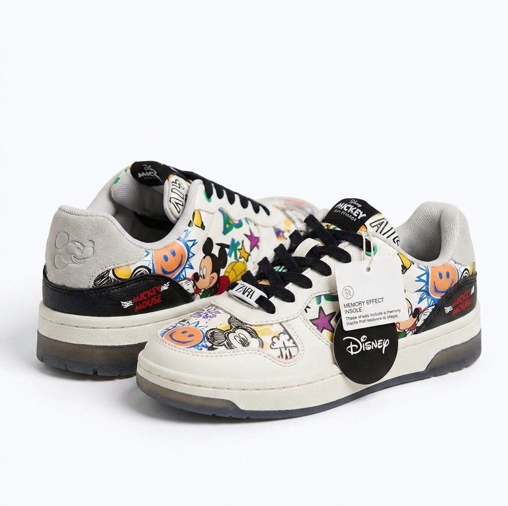 Zara Mickey Mouse Sneaker 