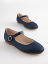 Next Navy Blue Ballet Shoe 