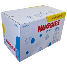 Huggies Pure Wipes Box 